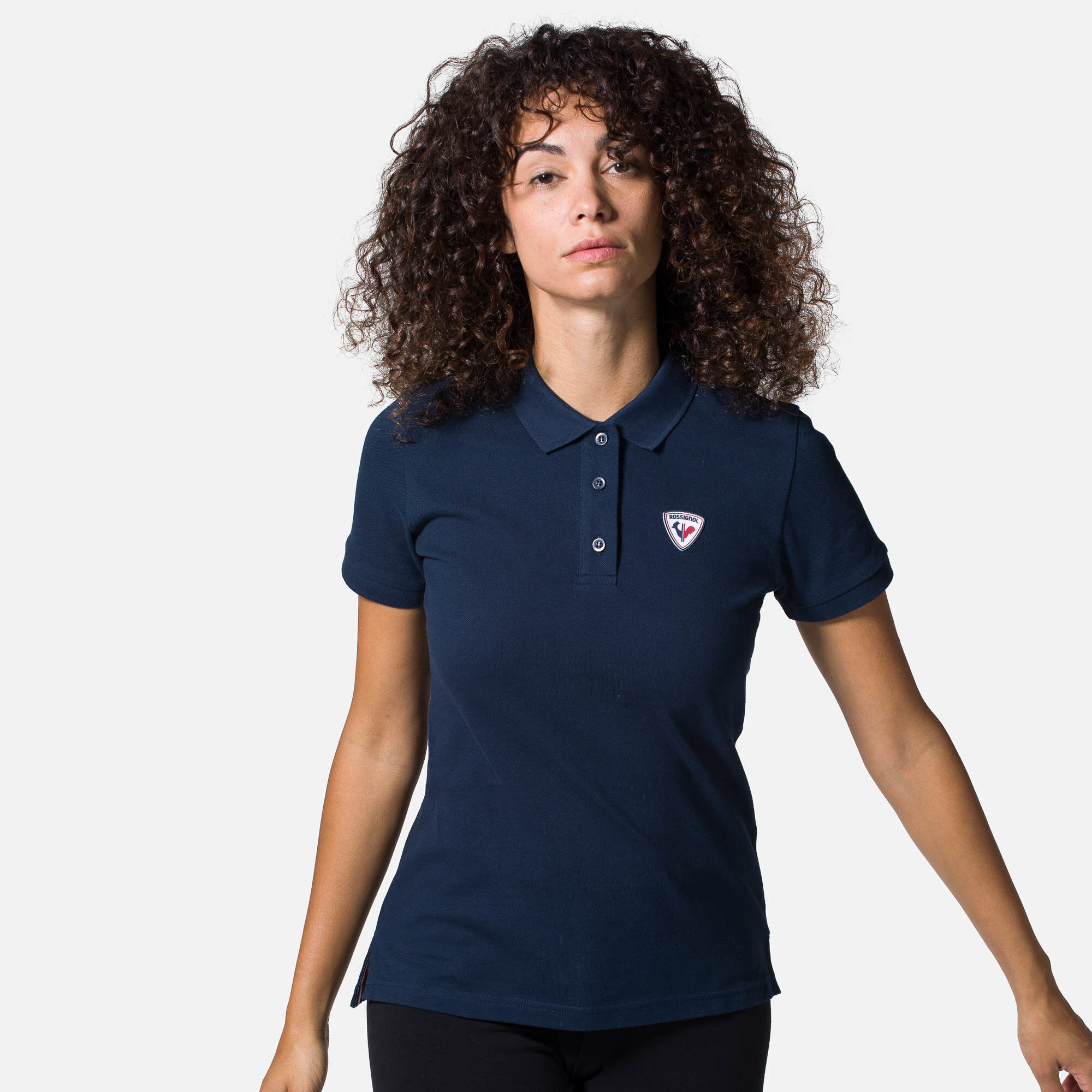 Polo Logo Femme