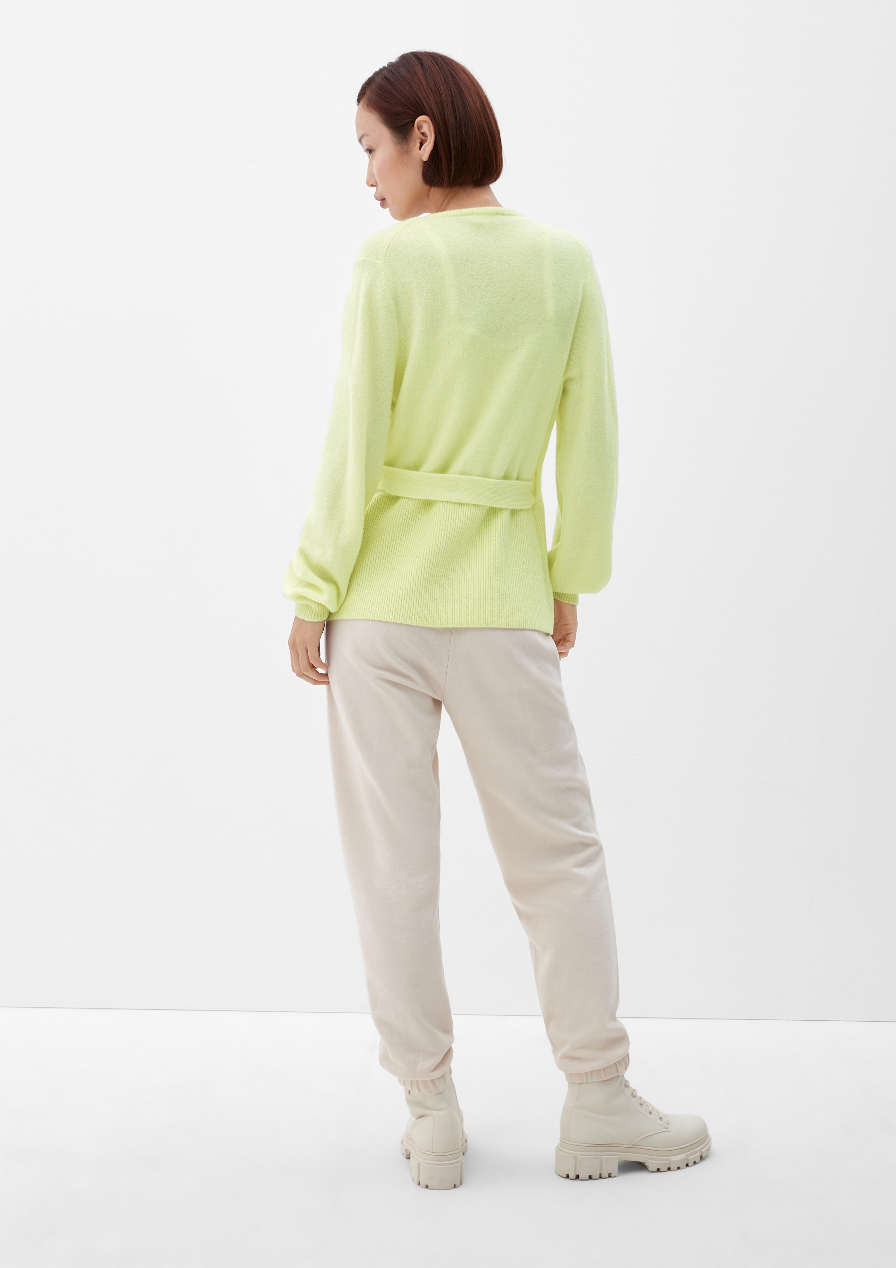 Cardigan mit Bindeband  2121668-7015