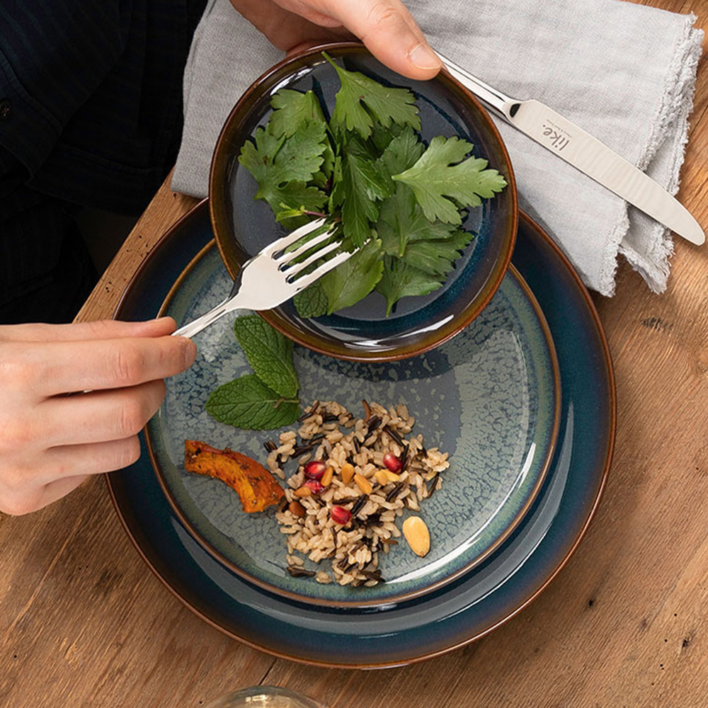 like. by Villeroy & Boch Assiette plate Crafted Denim Assiette
