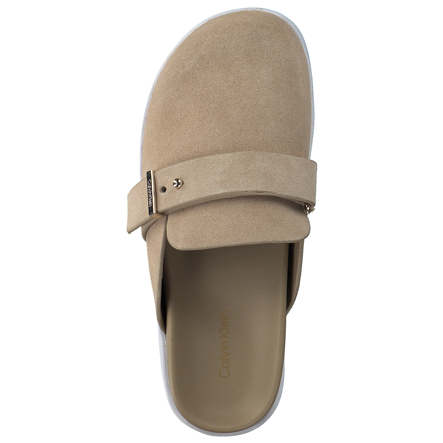 Calvin Klein HW0HW01153+HW0HW01154, Geschlossene Hausschuhe, Damen, Beige