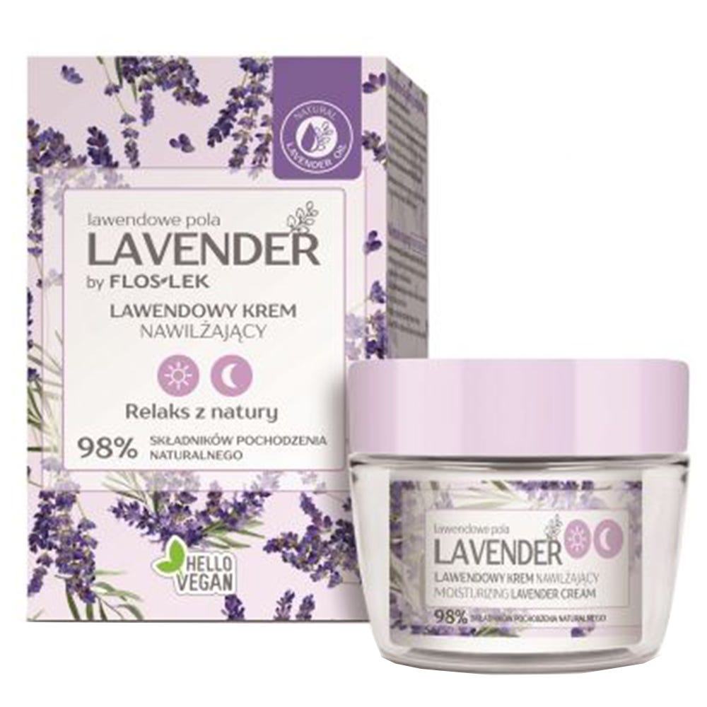 FLOSLEK Lavender-Feuchtigkeitscreme für Tag und Nacht 50 ml