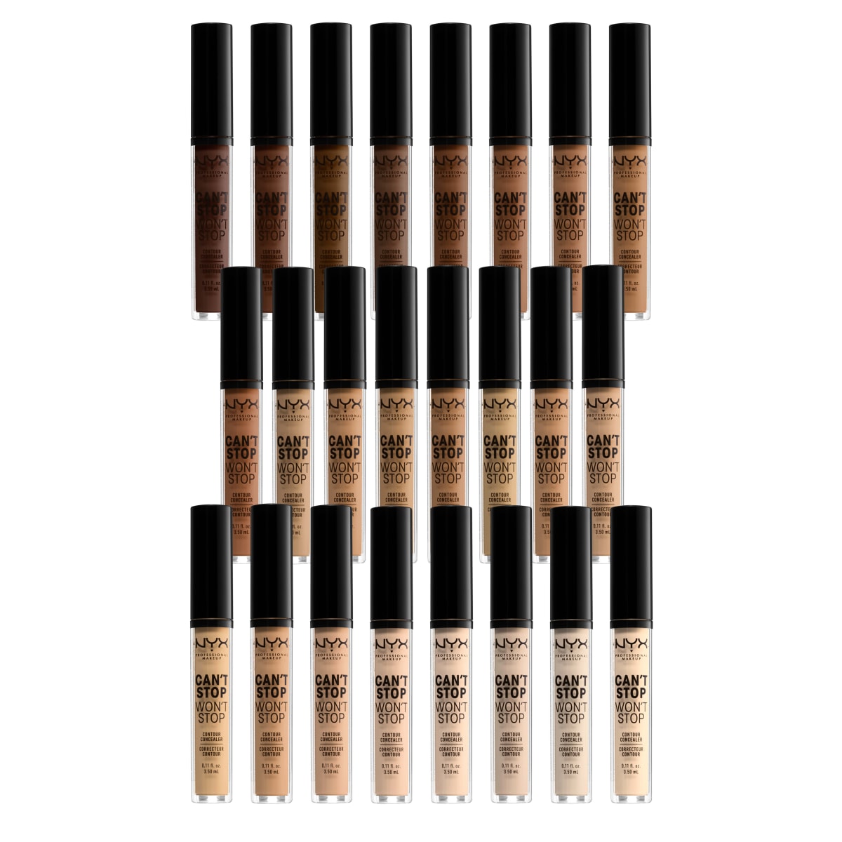 Concealer Can't Stop Won't Stop Contour Deep Espresso 24, 3,5 ml