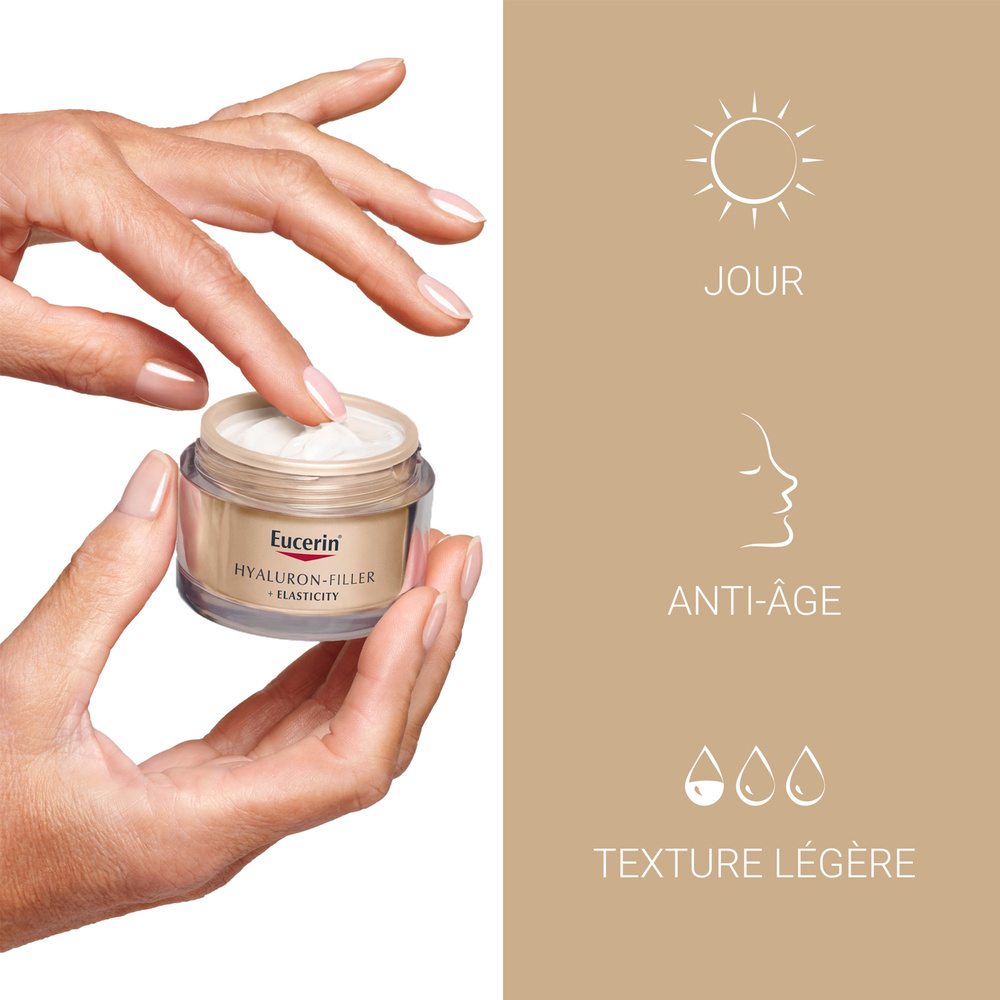 eucerin EUCERIN HYALURON-FILLER + ELASTICITY Soin de Jour SPF 15 50 ml Soin de Jour