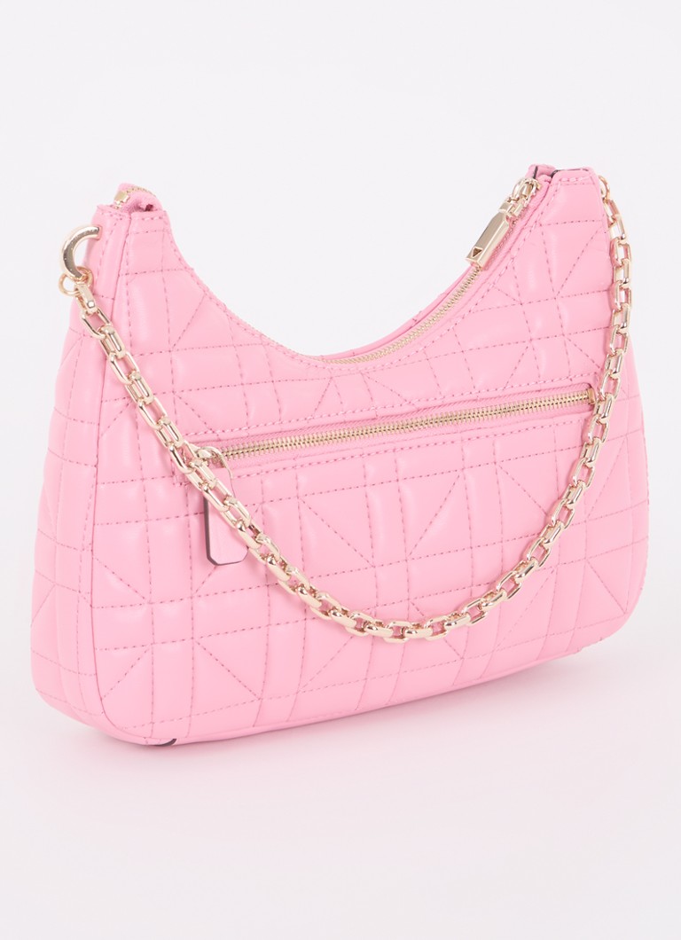 Borsa a tracolla trapuntata GUESS Asia con tracolla removibile
