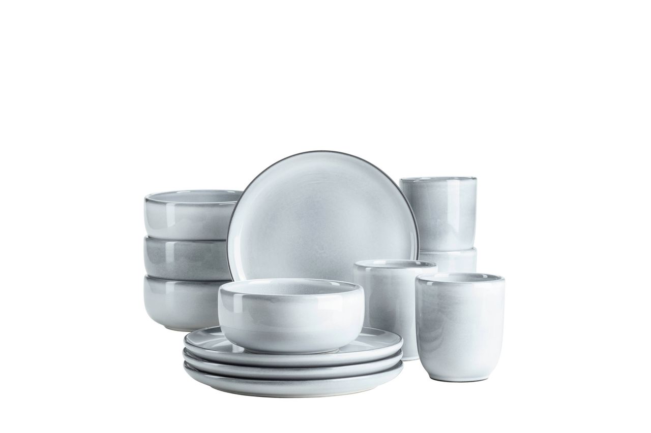Mäser Serie Livio, Frühstücksservice 12 teilig für 4 Personen