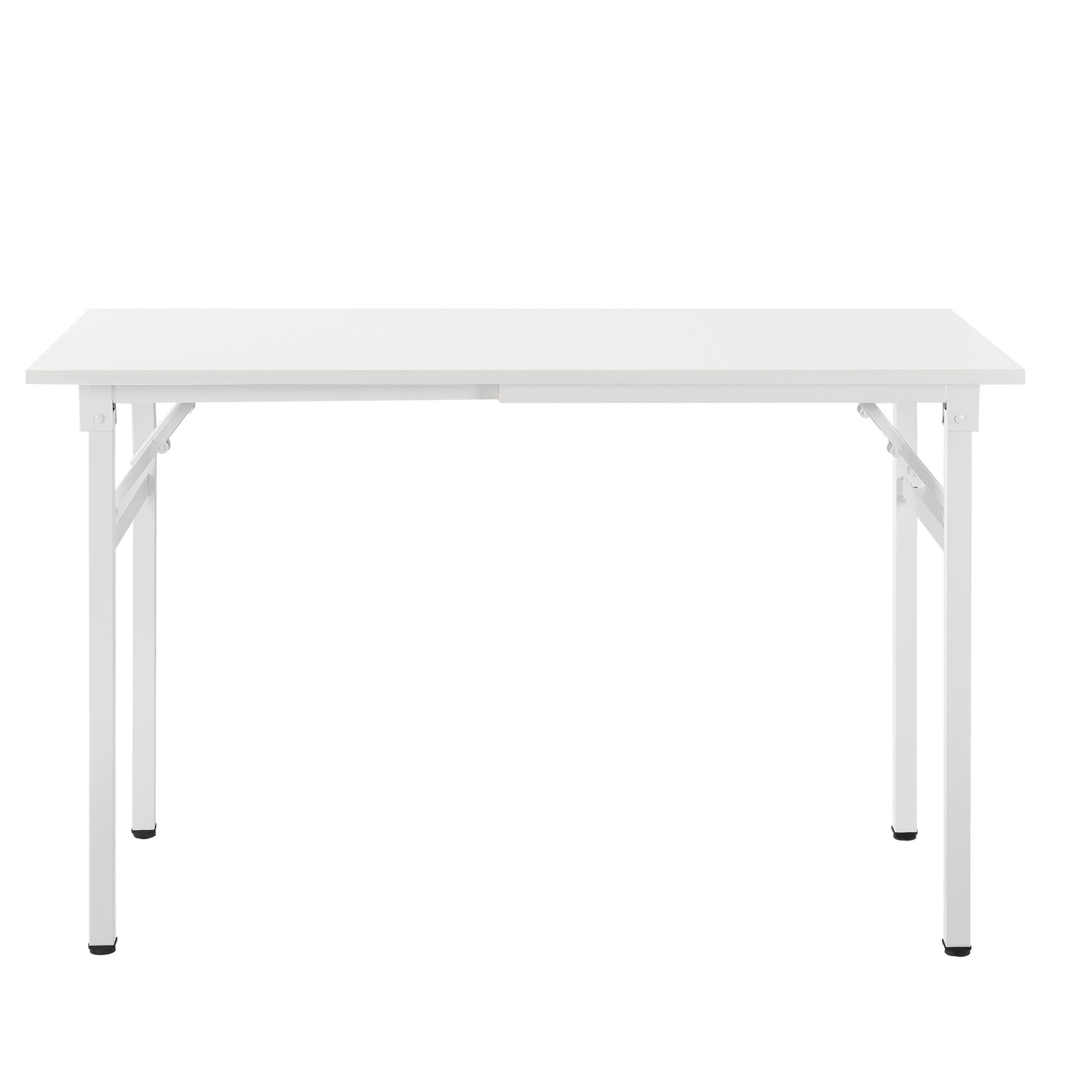 neu.haus Klapptisch, Alta Schreibtisch höhenverstellbar 120x60 cm Weiß