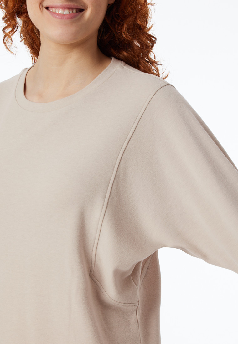 Schlafanzug lang wärmend beige - Selected Premium Warming