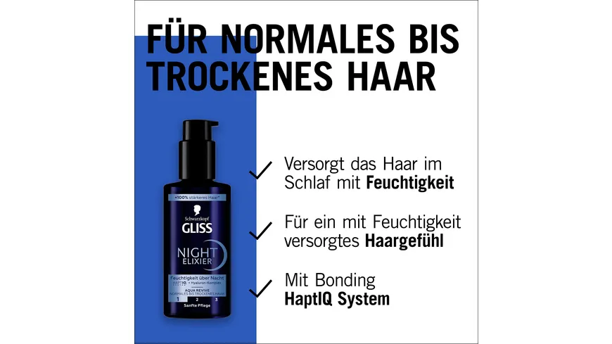 GLISS Night Elixier Aqua Revive 100 ml 100 ml