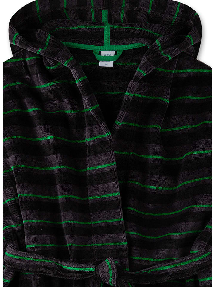 Sanetta Bademantel in Schwarz günstig kaufen