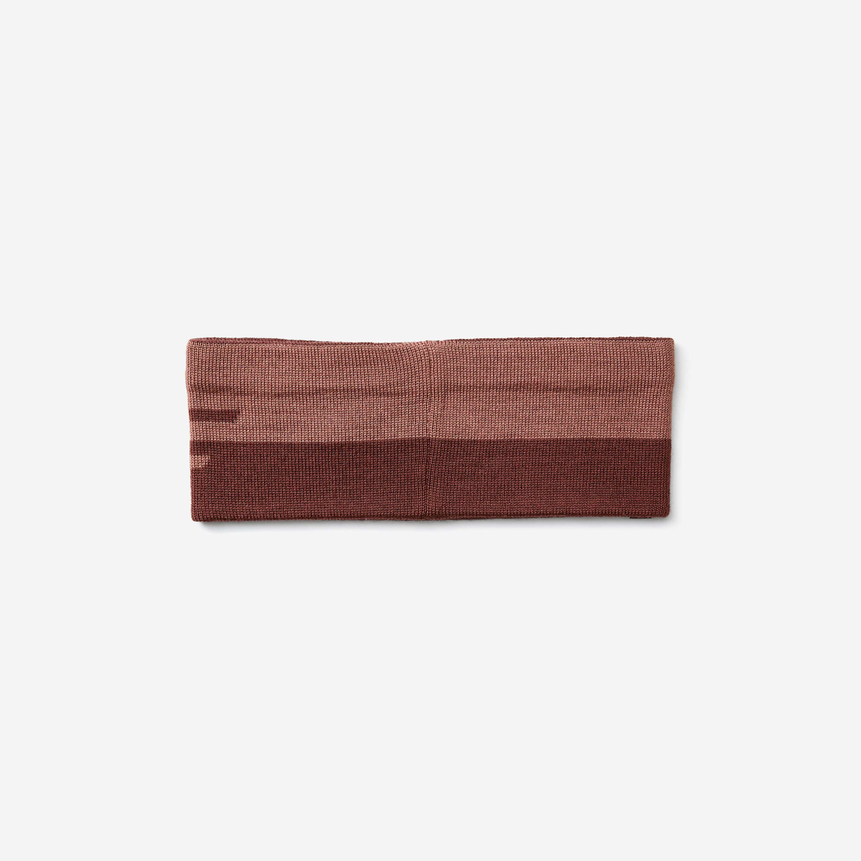 Merino Flex Headband Dark Vintage Rose