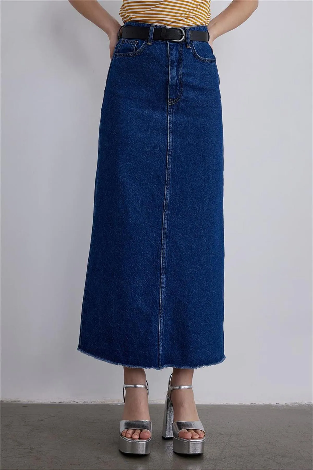 Suud Collection  Rock - Blau - Maxi