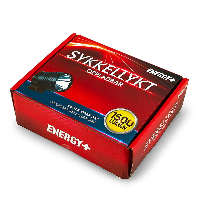 Energy Multisportlykt 1500 lumen, sett