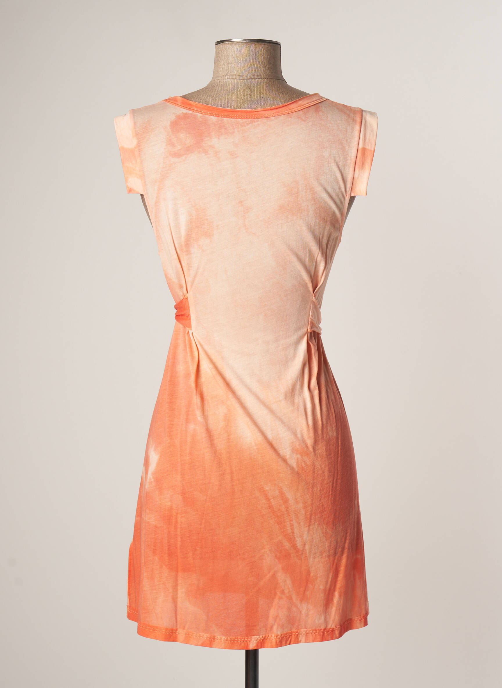 Lauren Vidal Tuniquesansmanche Femme couleur orange