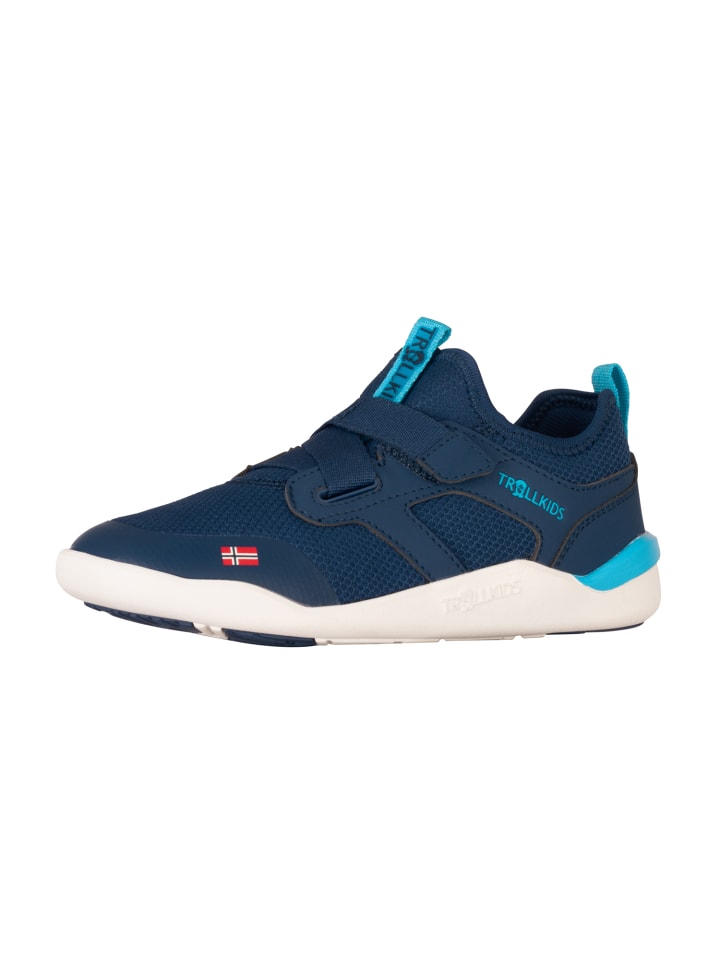 Trollkids Barfußschuhe Bergen in grey-blue günstig kaufen