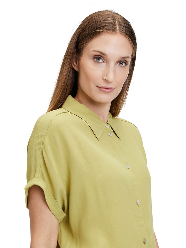 CARTOON Bluse in Moosgrün günstig kaufen