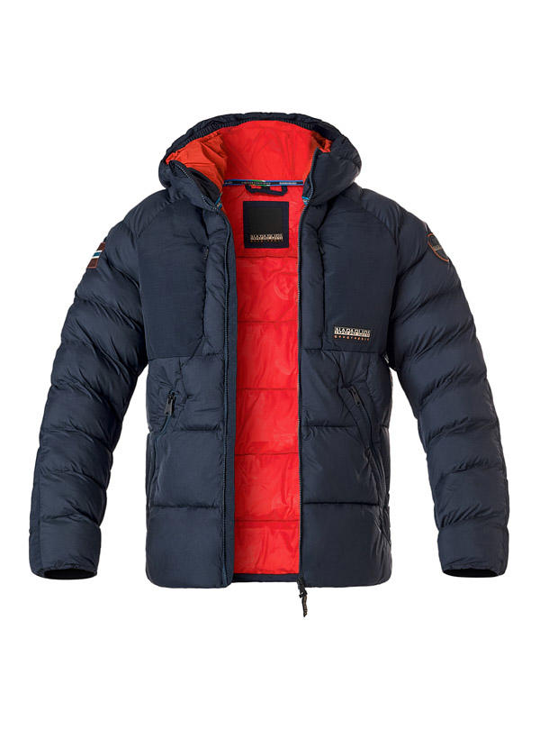 NAPAPIJRI, Steppjacke A-Moesa, Regular Fit, Mikrofaser thermoregulierend, navy