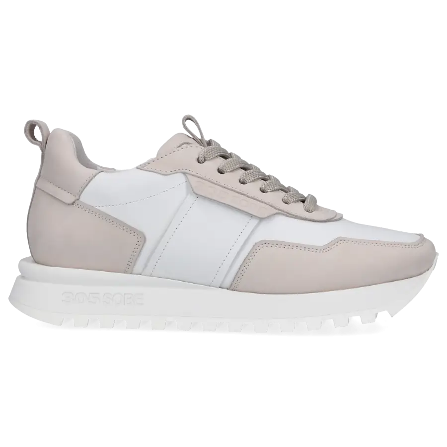 305 SOBE - Sneaker low BUCKET Veloursleder - grau