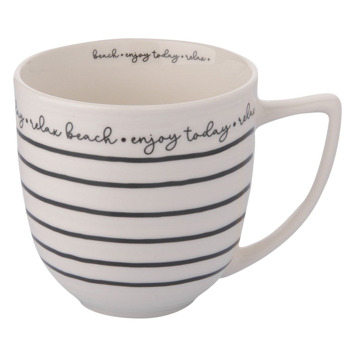Tasse mit Schriftzug