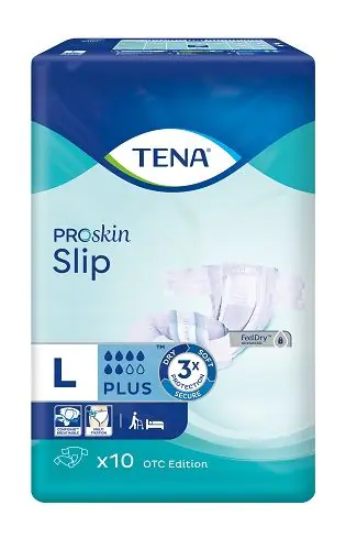 Tena Slip ProSkin Plus, Παντελόνια για πάνες ενηλίκων, 92-144cm, Large