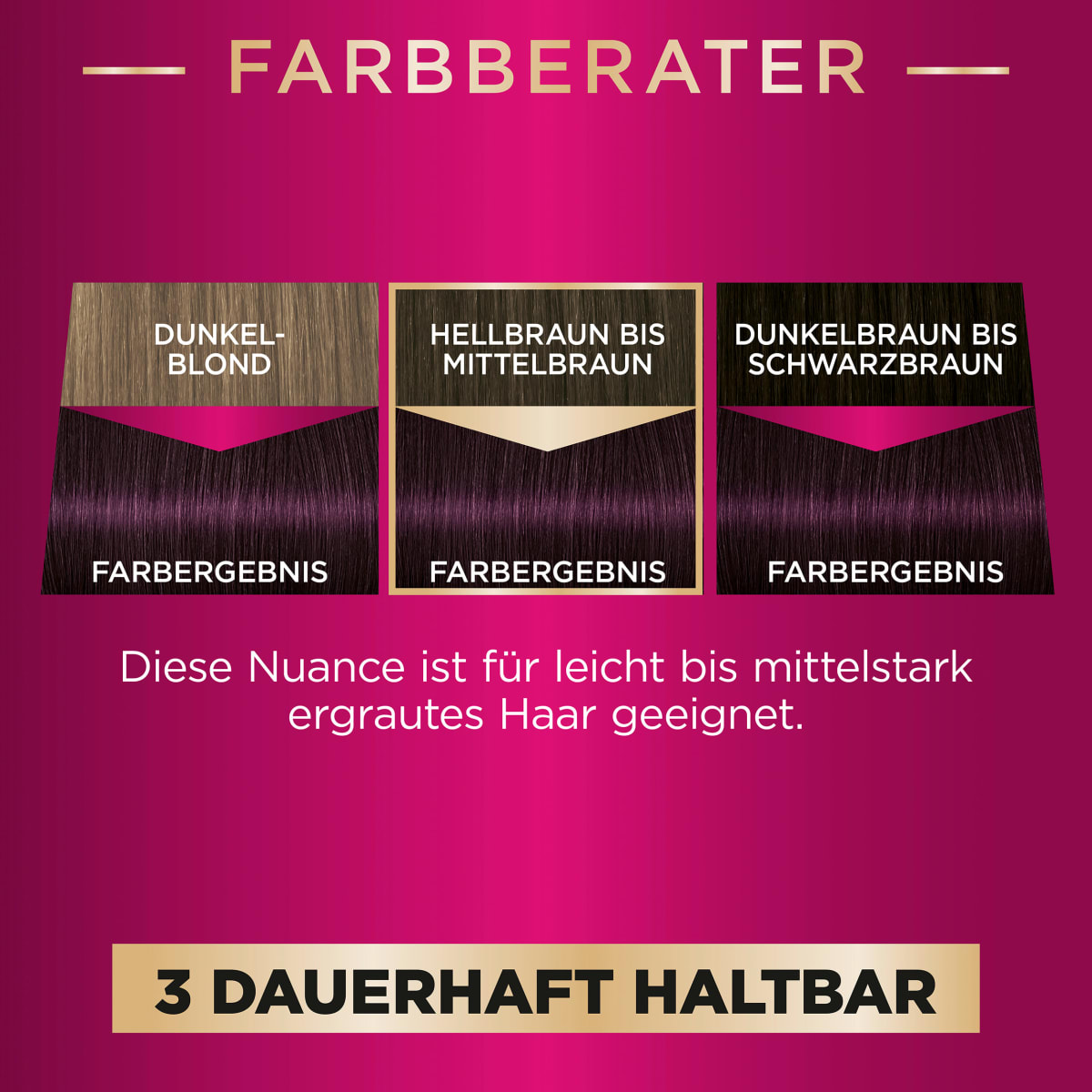 Haarfarbe 880 Aubergine, 1 St