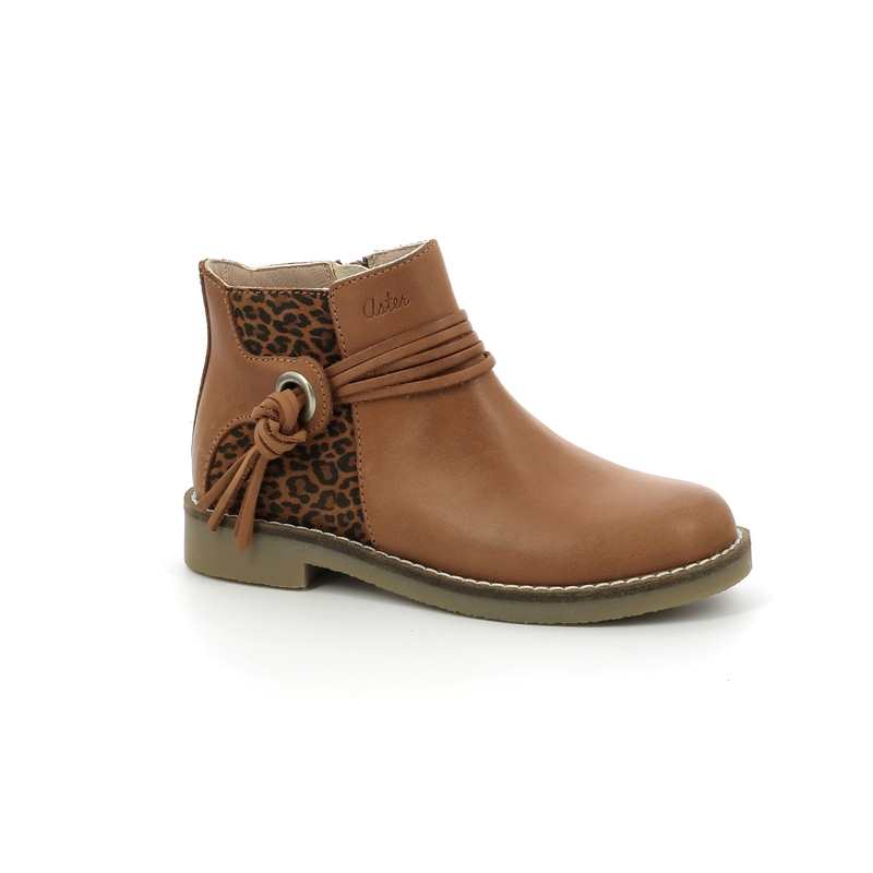 Boots cuir Wizia