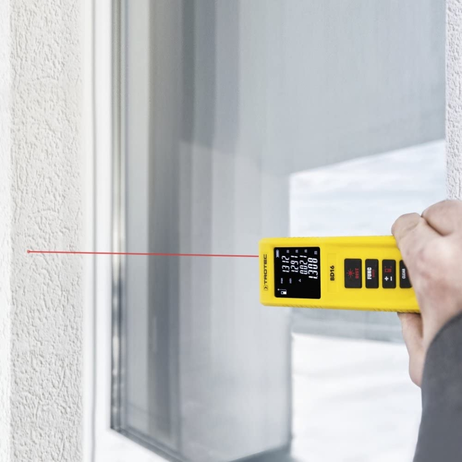 Trotec 3510205154 BD 16 Distanzmesser 40 m