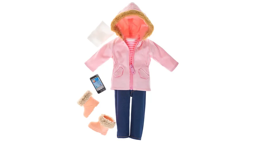 Modern Girl! Outfit Winterjacke, 45 cm