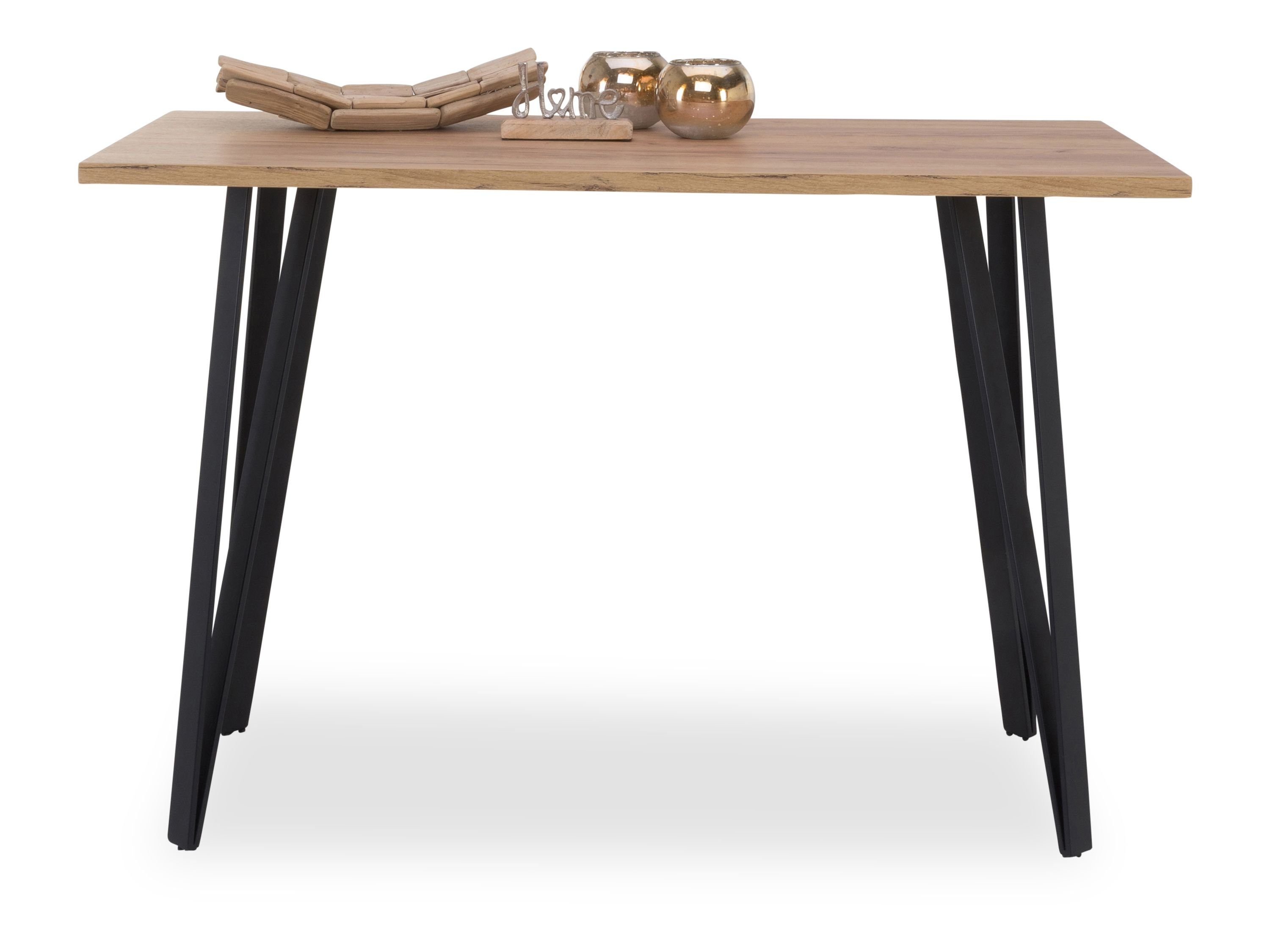 SANSIBAR Living Tresentisch Tresentisch, Tresentisch SANSIBAR BÜSUM (LBH 140x70x93 cm) LBH 140x70x93 cm orange