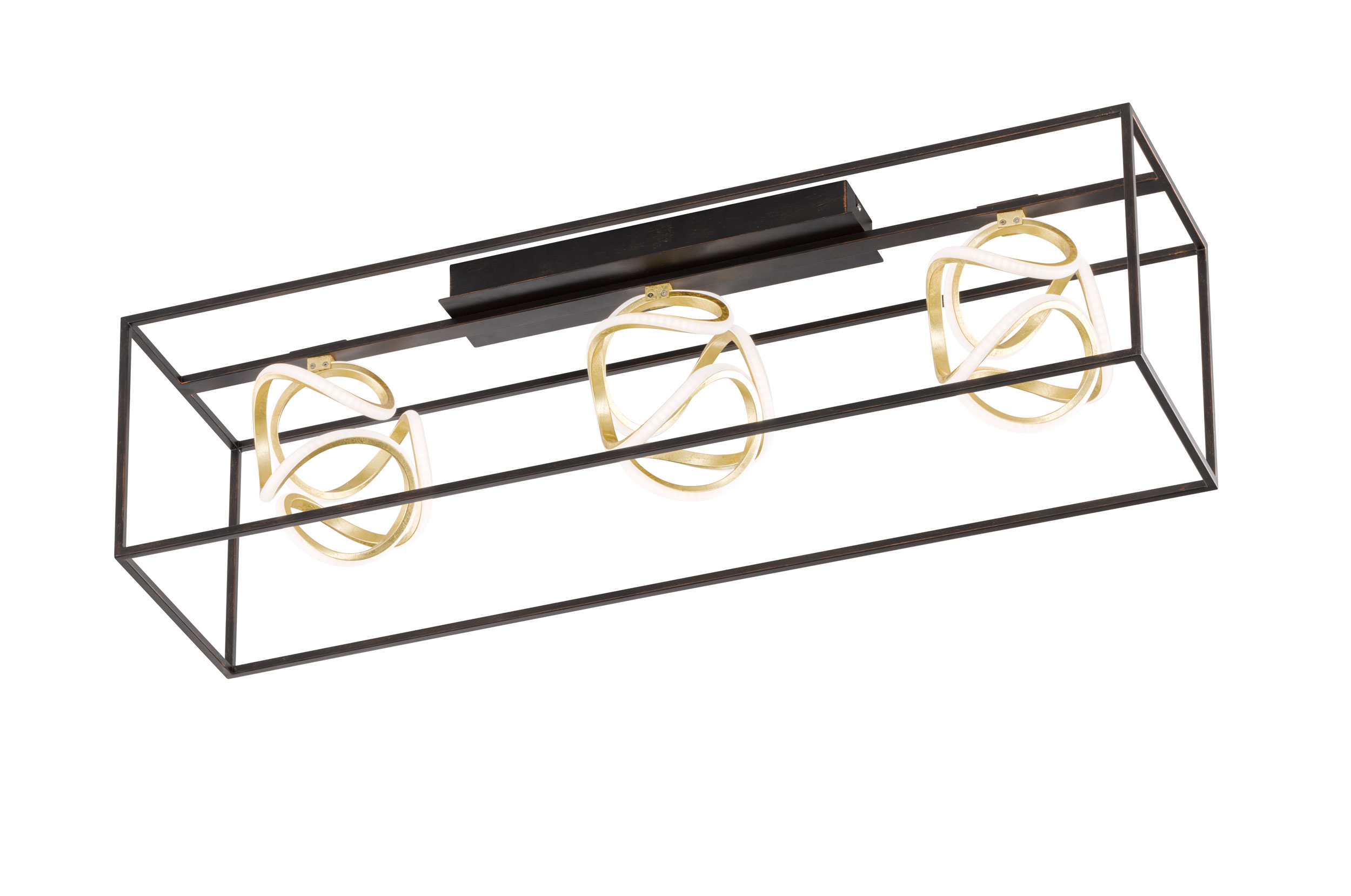 Fischer & HonselLED-Deckenleuchte 3flg
