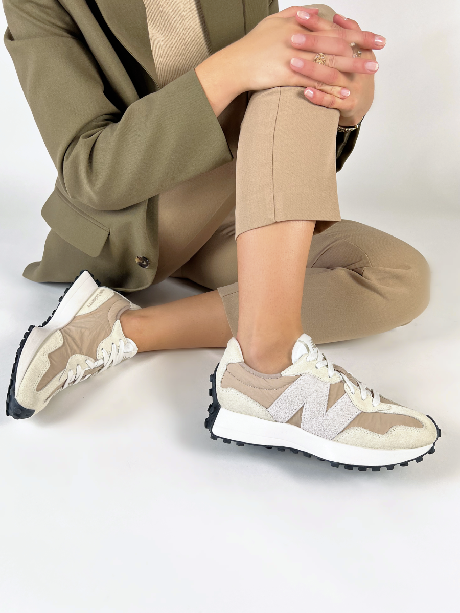 New Balance  WS327UM - Crème Beige