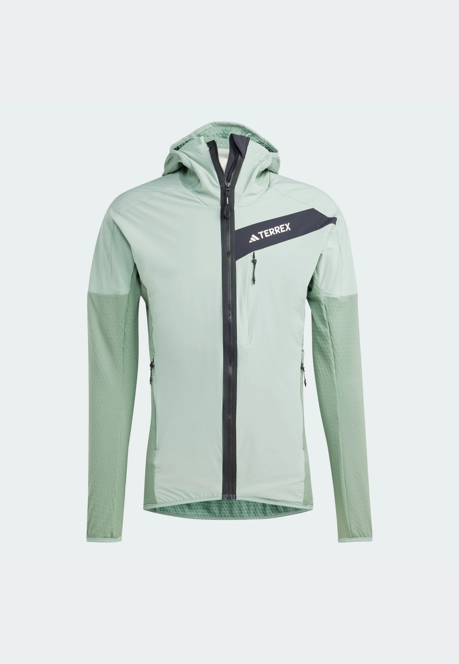 Adidas Terrex TERREX TECHROCK HOODED FLEECE - Chaqueta polar