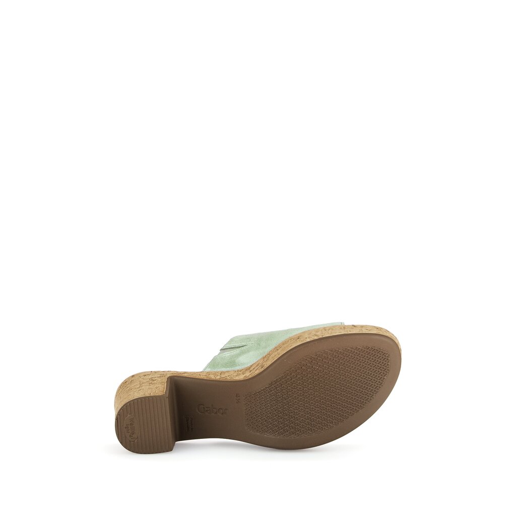 Gabor fashion Pantolette grün