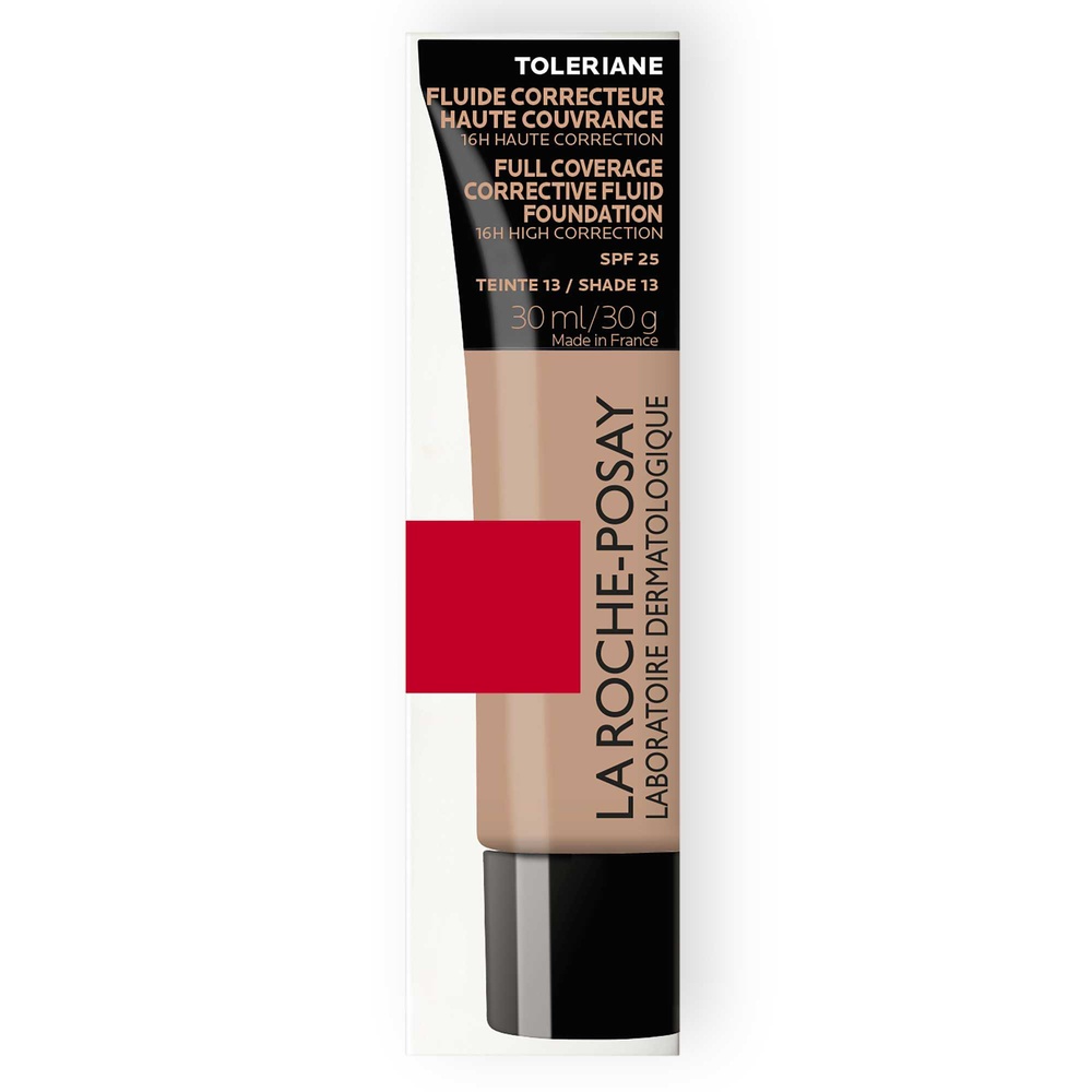 La Roche-Posay Toleriane Make-Up Fond de Teint Toleriane Fluide Correcteur Haute Couvrance Peaux Sensibles (13)