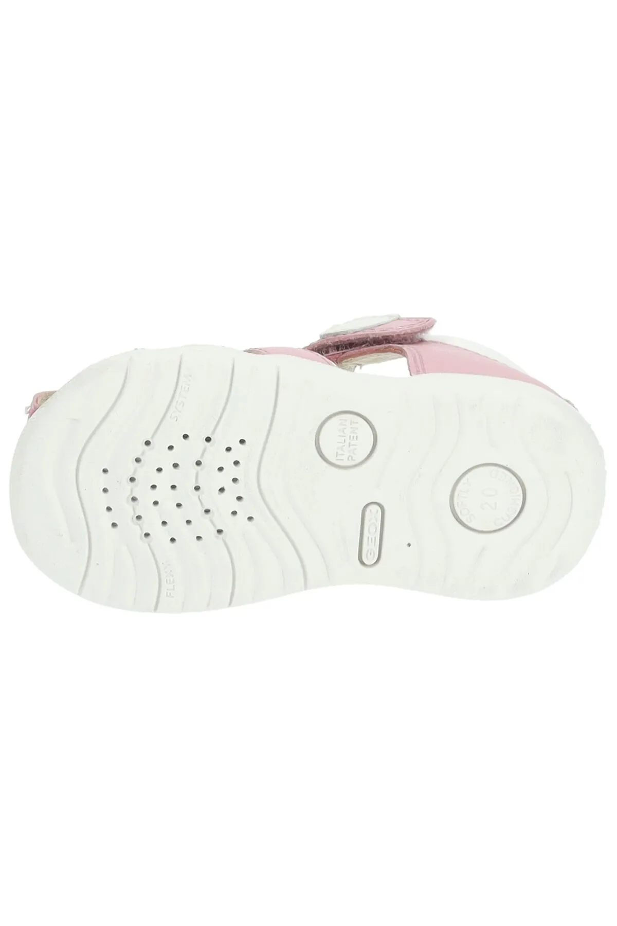 Geox  Sandalette - Rosa - Flacher Absatz