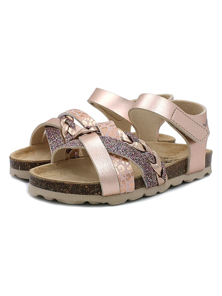 billowy Sandalen in Gold günstig kaufen 34