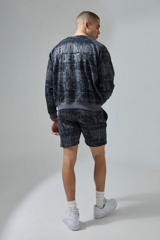 Active Training Dept Camo Shorts