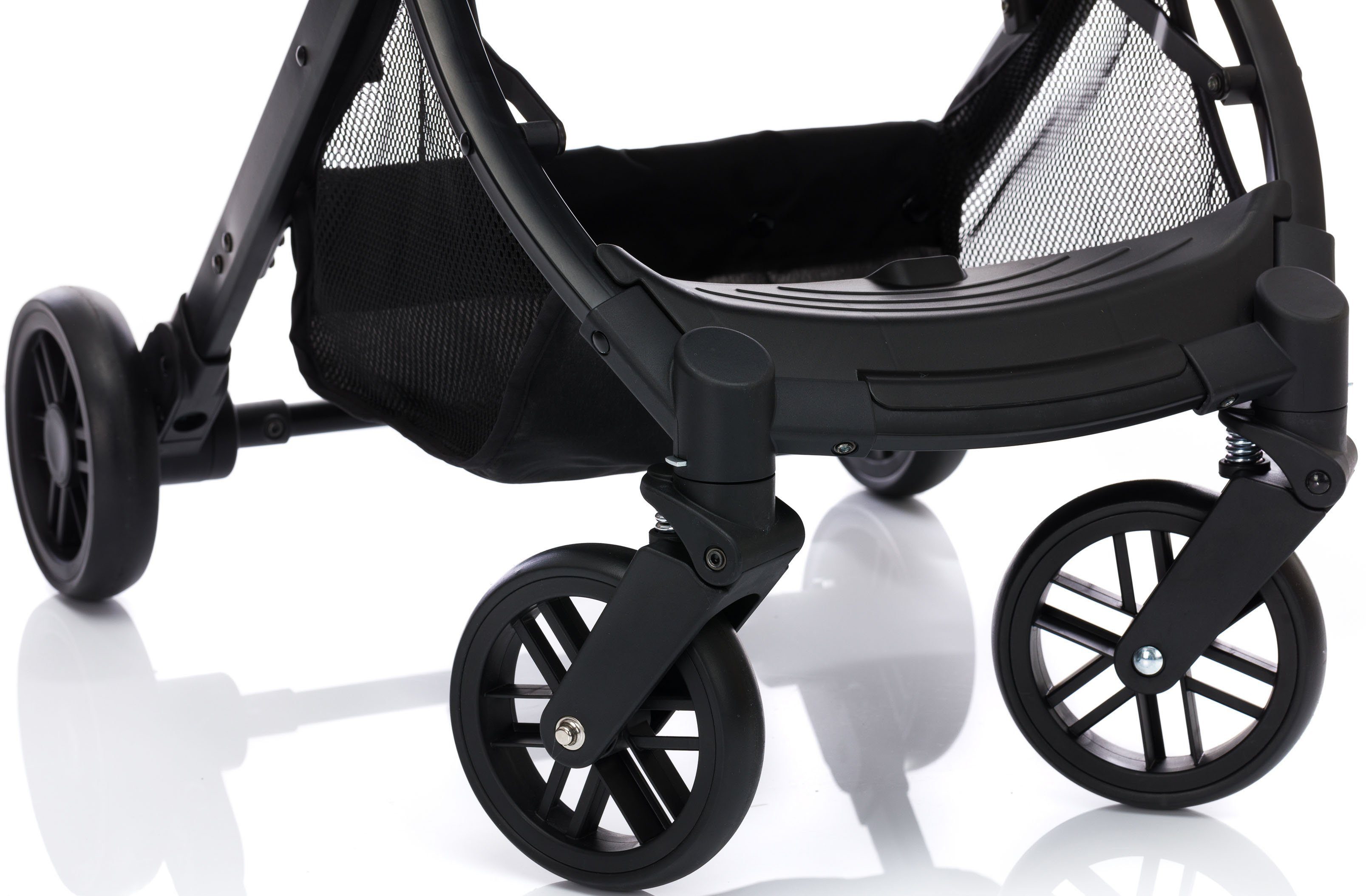 Fillikid Sport-Kinderwagen Styler, blau melange, mit Trolleygriff