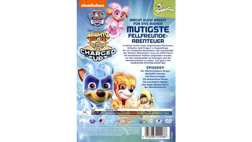 Paw Patrol: Mighty Pups Charged Up!