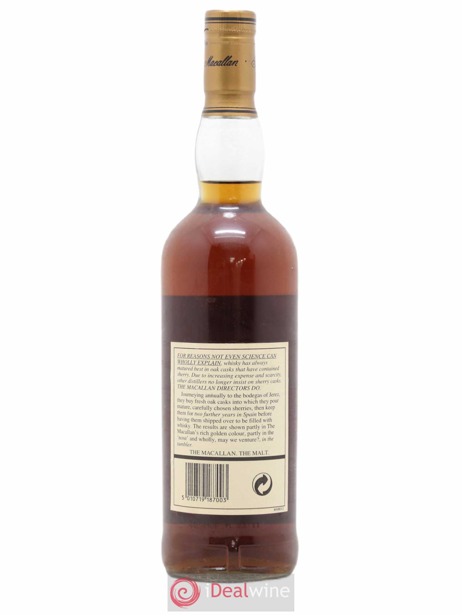 Whisky Macallan 18 ans 1976 - Lot de 1 Bouteille