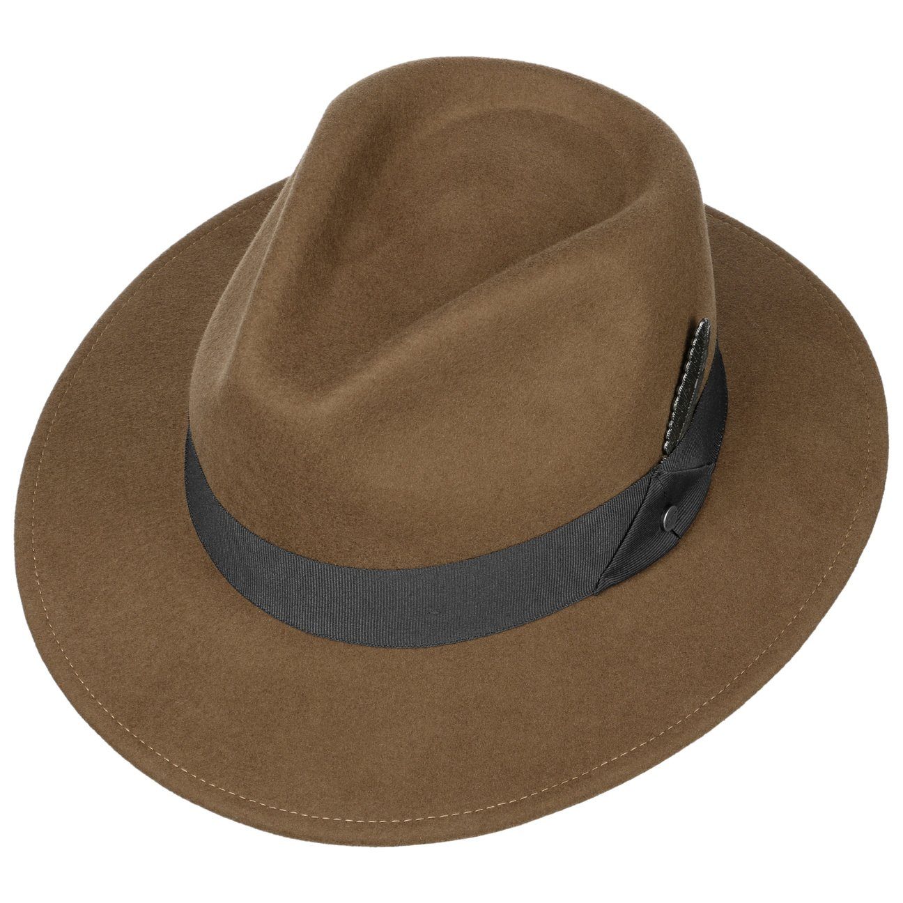 Stetson Filzhut (1-St) Wollfilzhut mit Ripsband
