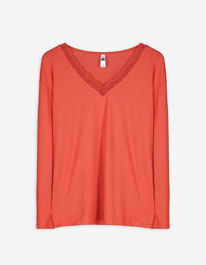 Langarmshirt - LENZING™ ECOVERO™