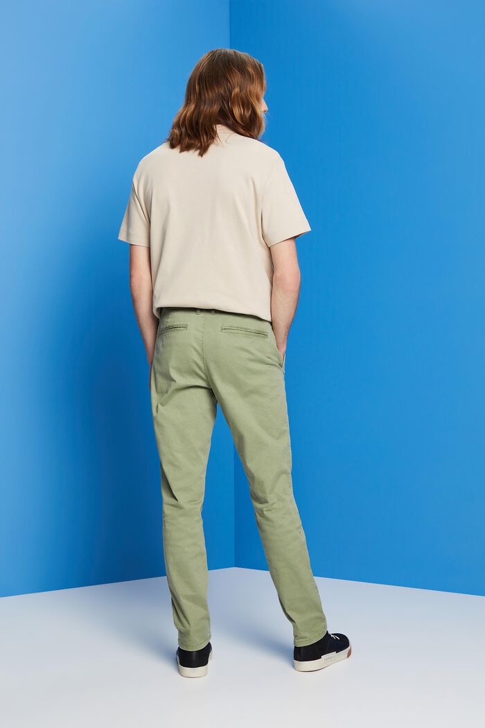 Stretch-Chino aus Baumwolle