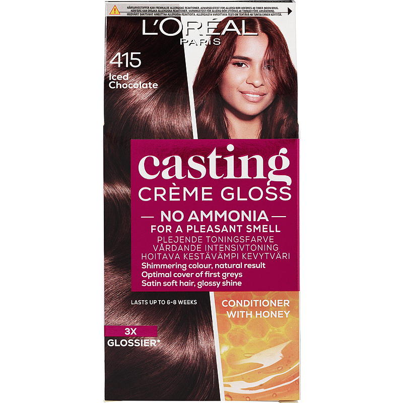Loreal Casting Creme Gloss 415 Dyp kastanje