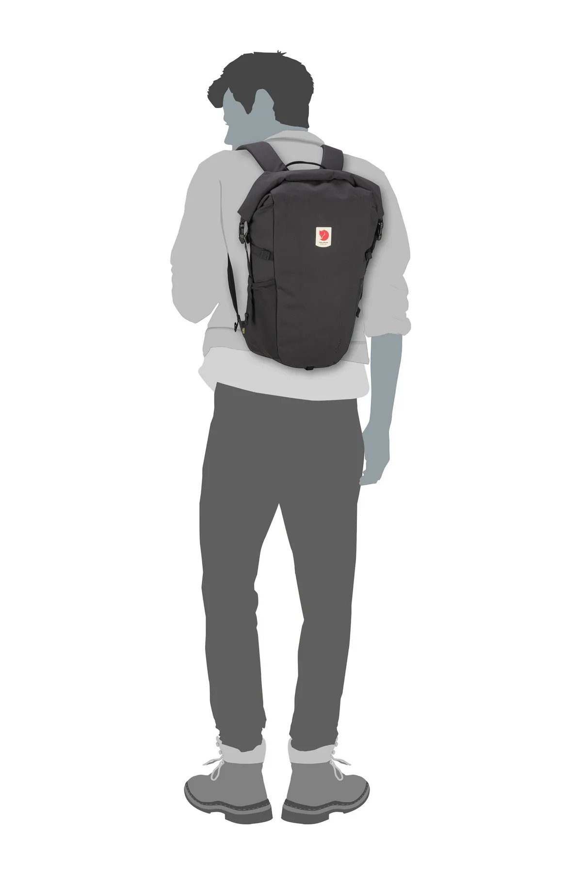 Fjällräven  Rucksack - Schwarz - Unifarben