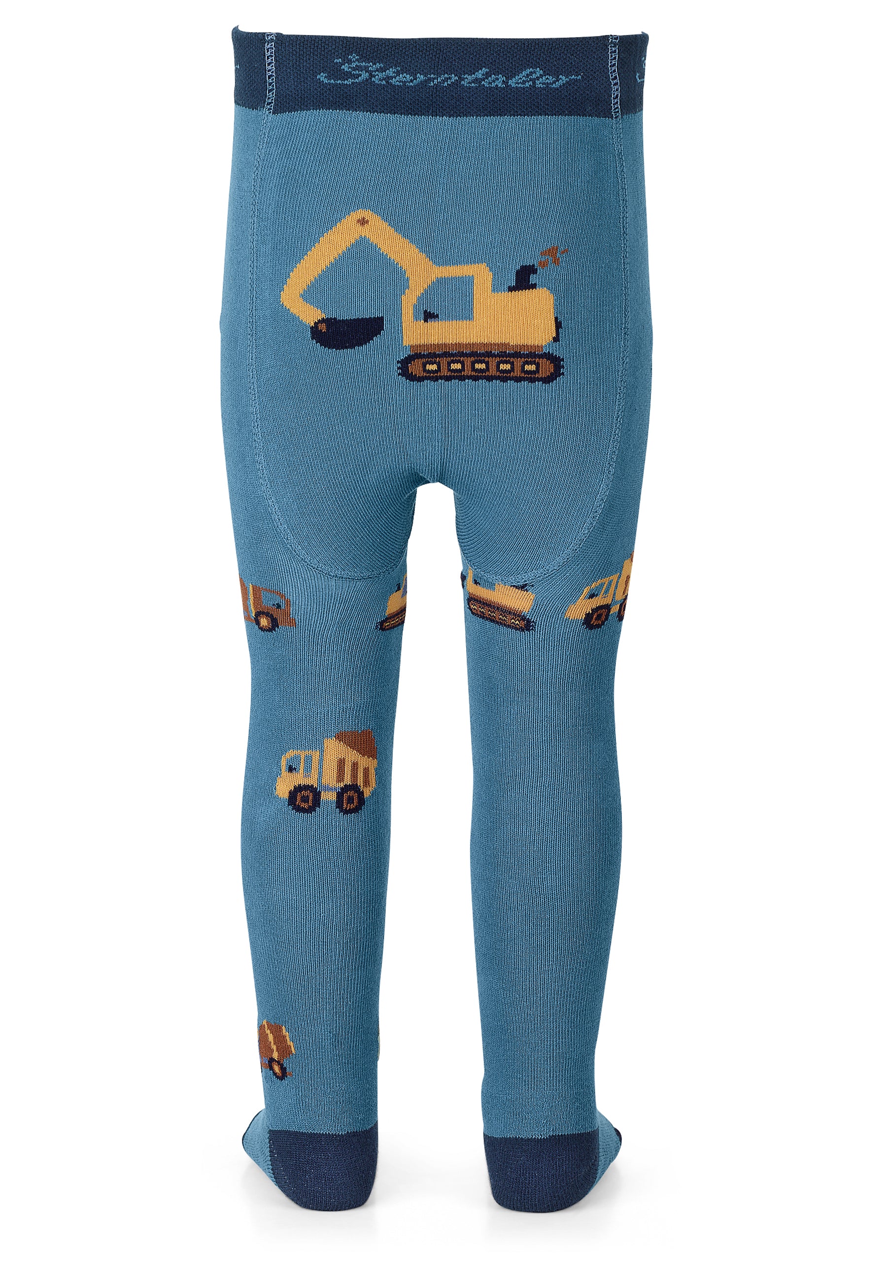 Krabbelstrumpfhose Sommer mit Motiv Bagger