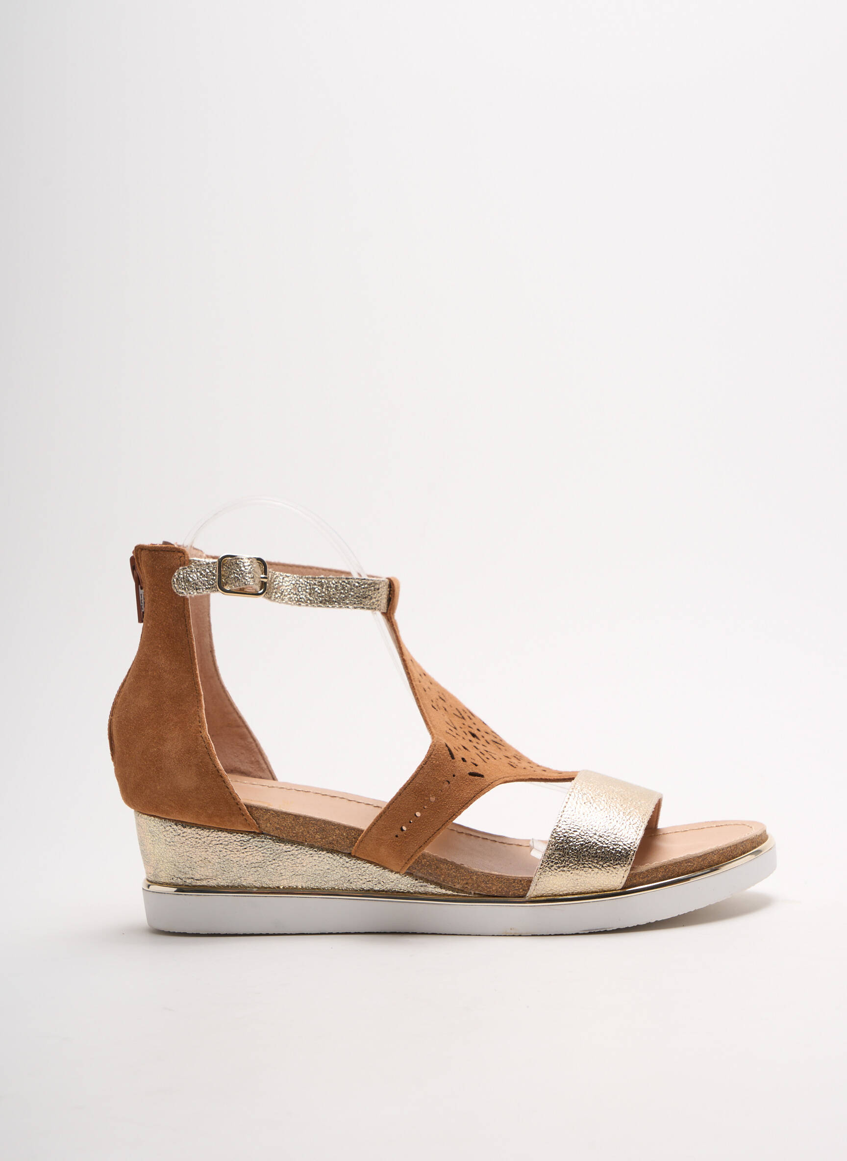 Fugitive By Francesco Rossi Sandales Nu Pieds Femme couleur marron
