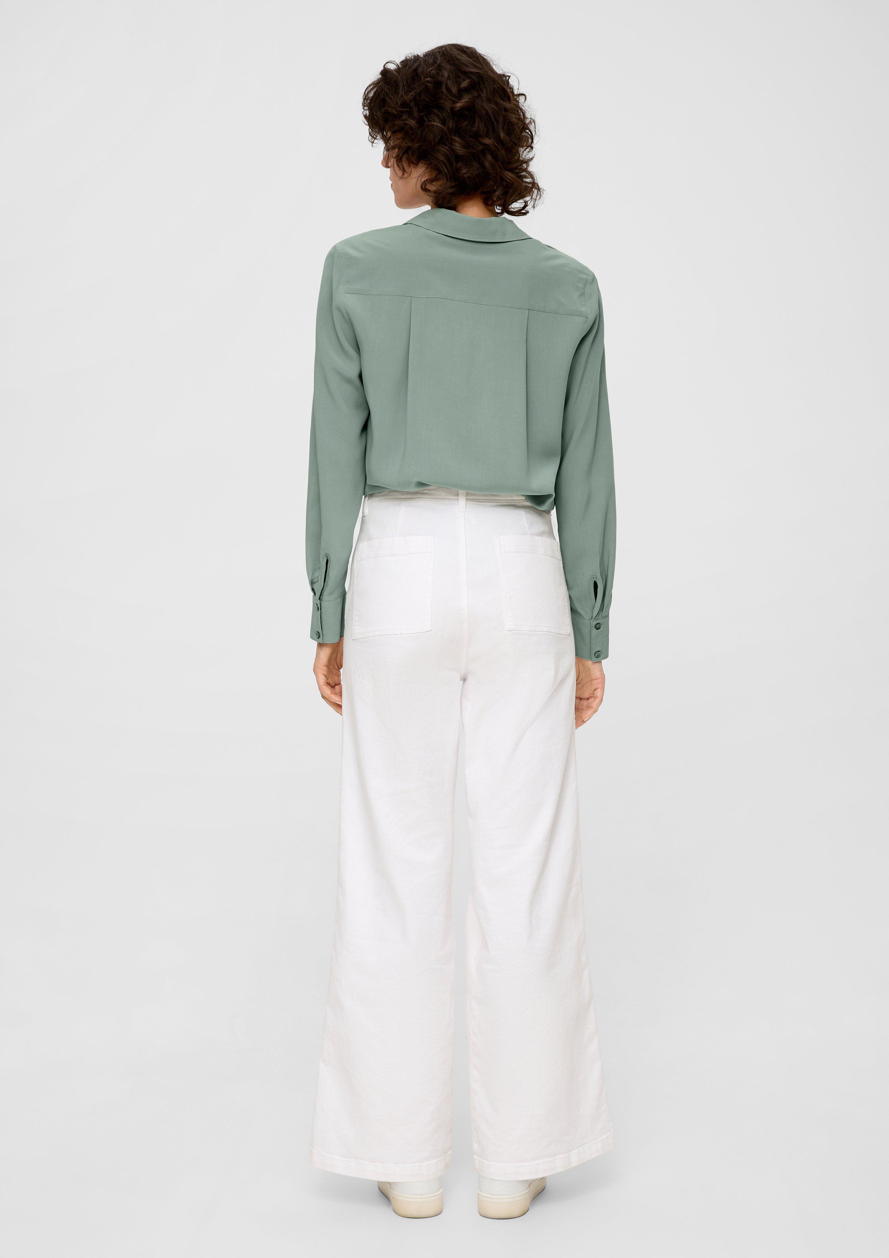 Fließende Viskosebluse  2133817-7210