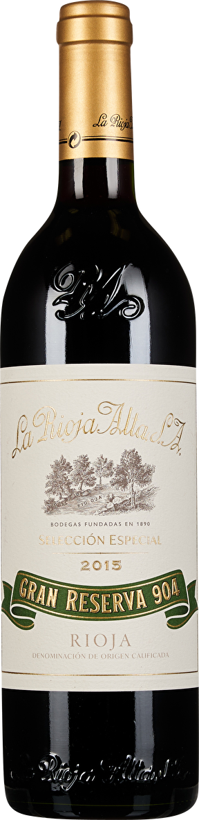La Rioja Alta 904 Rioja Gran Reserva 2015