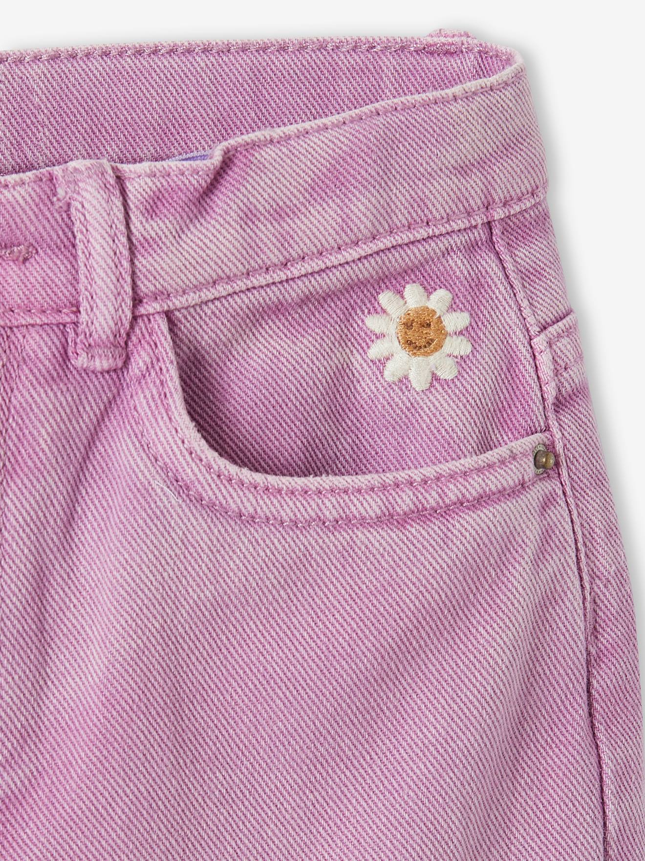 Vertbaudet Mädchen Boyfriend-Hose - violett