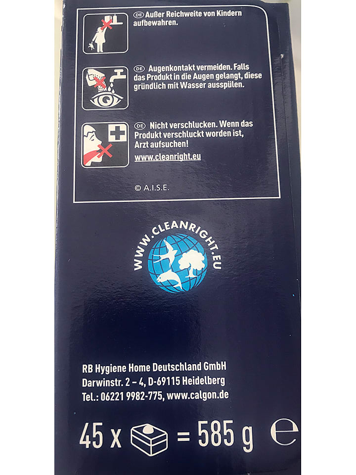 Calgon Wasserenthärter-Tabs, 585 g günstig kaufen onesize